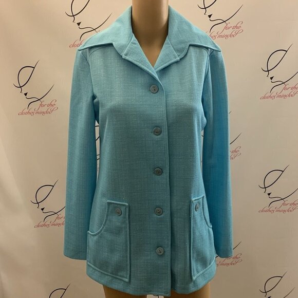 Prince Dallas. Size 10. Button Up Long Jacket w 2 pockets. Poly Blend. B65 - Picture 1 of 5